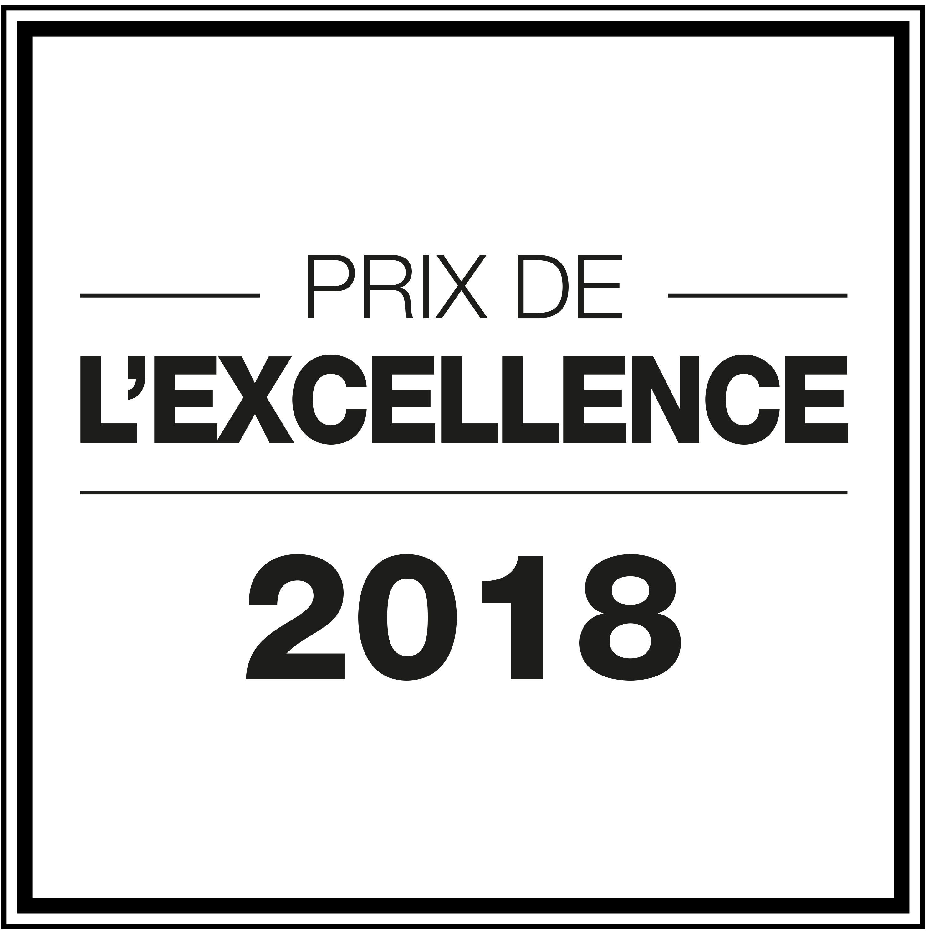 Prix de l'excellence 2018 salon de coiffure orléans